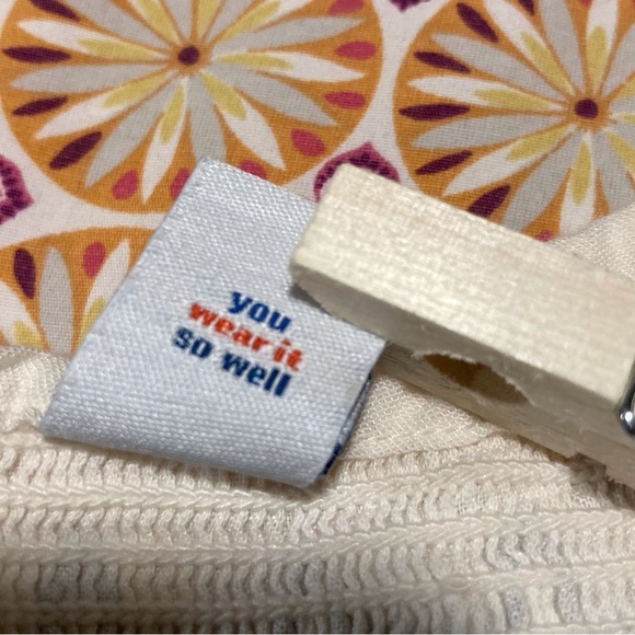 Old Navy Cream Puff-Sleeve Embroidered Tiered Mini Swing Dress w/Smocking - Picture 7 of 10